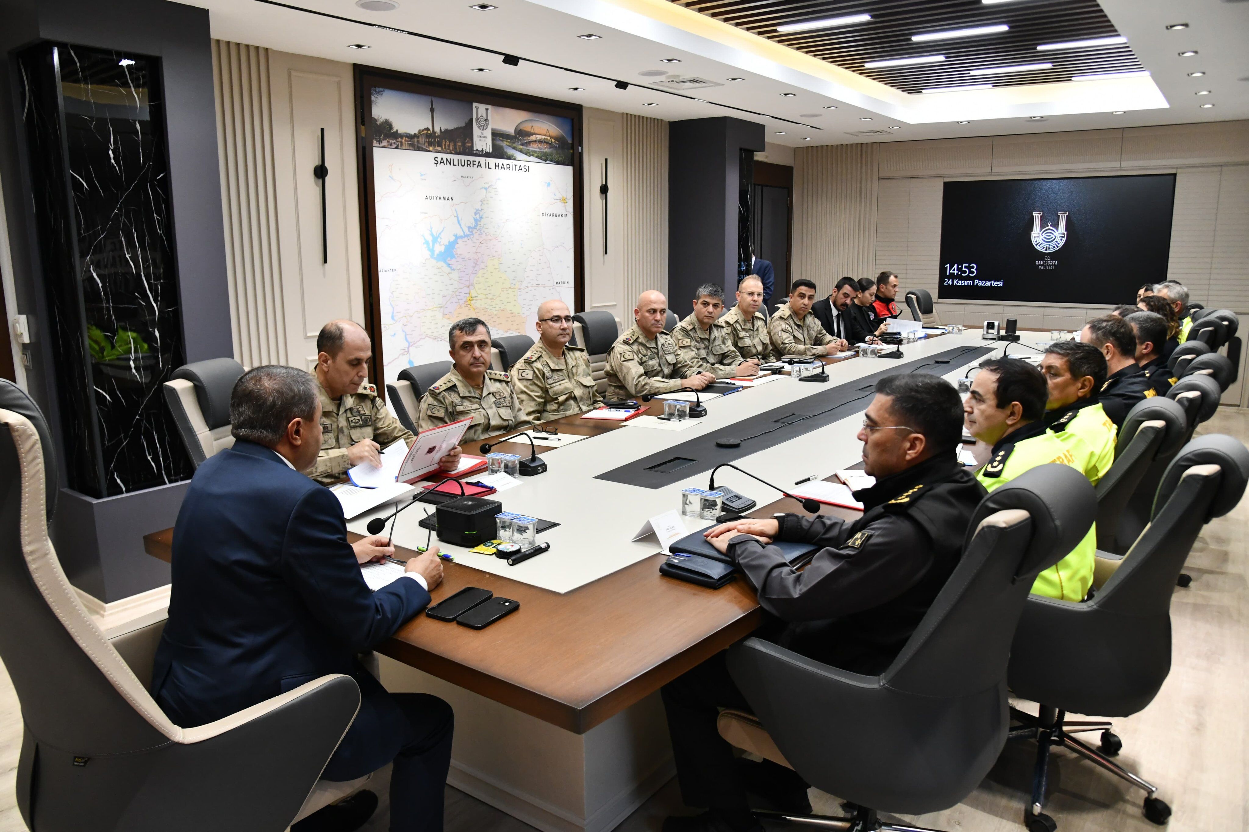 Şanlıurfa Asayiş Toplantısı 1