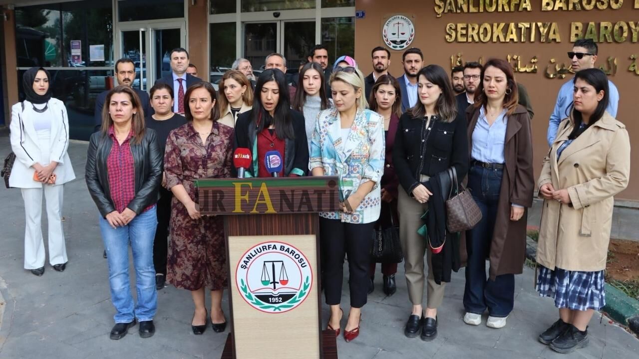 Şanlıurfa Barosu Kadın Hakları Merkezi, 25 Kasım Kadına Yönelik Şiddete Karşı Uluslararası Mücadele Gününde Basın Açıklaması Düzenledi (3)