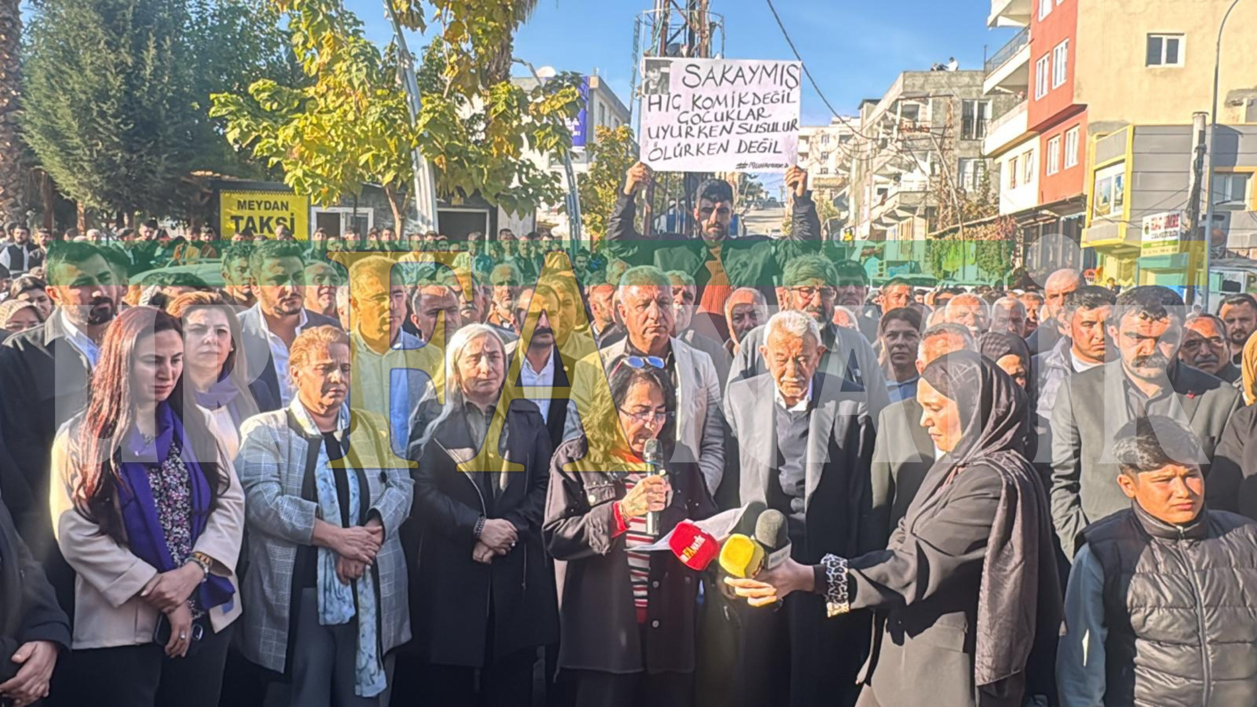 Şanlıurfa'da 15 Yaşındaki Muhammed Kendirci İçin Basın Açıklaması