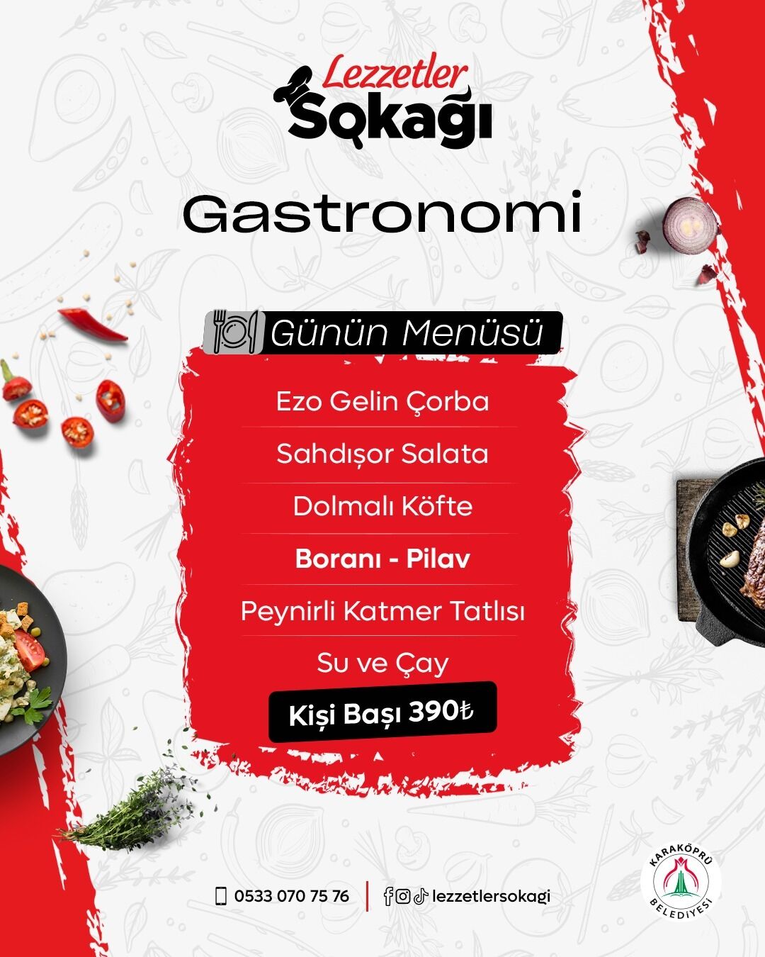 Şanlıurfa’da Bu Menünün Fiyatını Duyanlar Şaştı Sadece 390 Tl! (1)