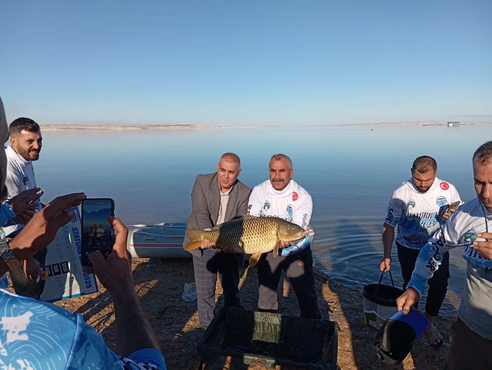 Şaobder’den Bozova’da “Atatürk Lake 2025 Sazan Avcılığı Yarışması” (2)