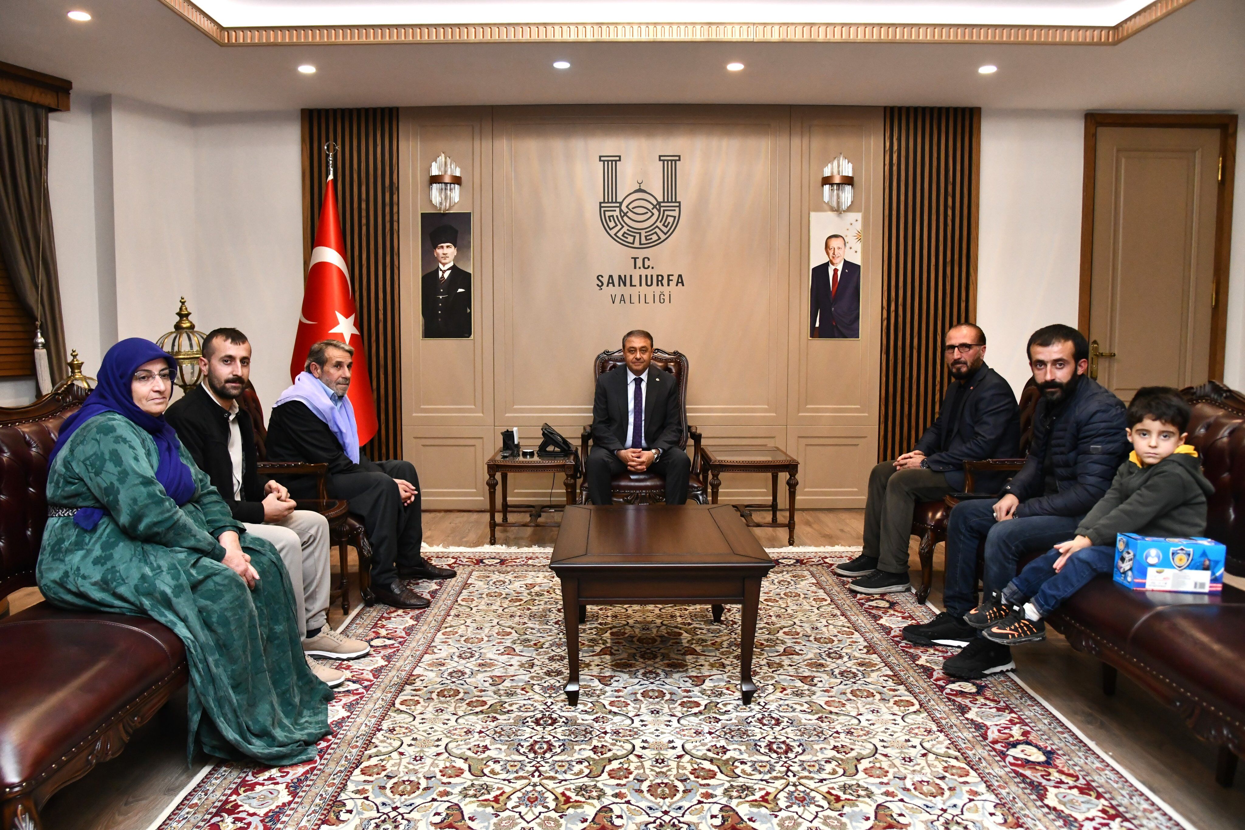 Şehit Ailesinin Ziyareti