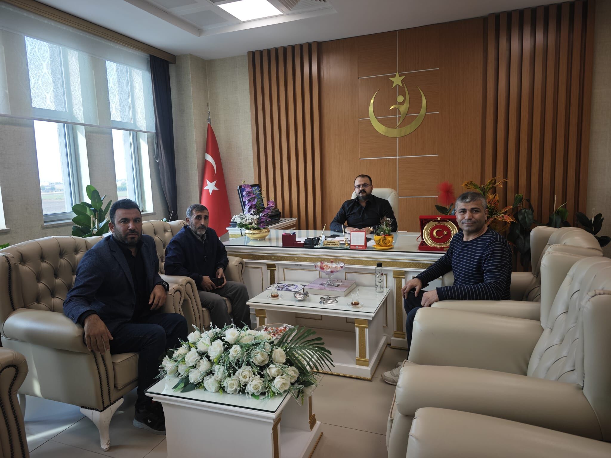 Suruç Temsilcilerinden Başhekim Ziyareti 1