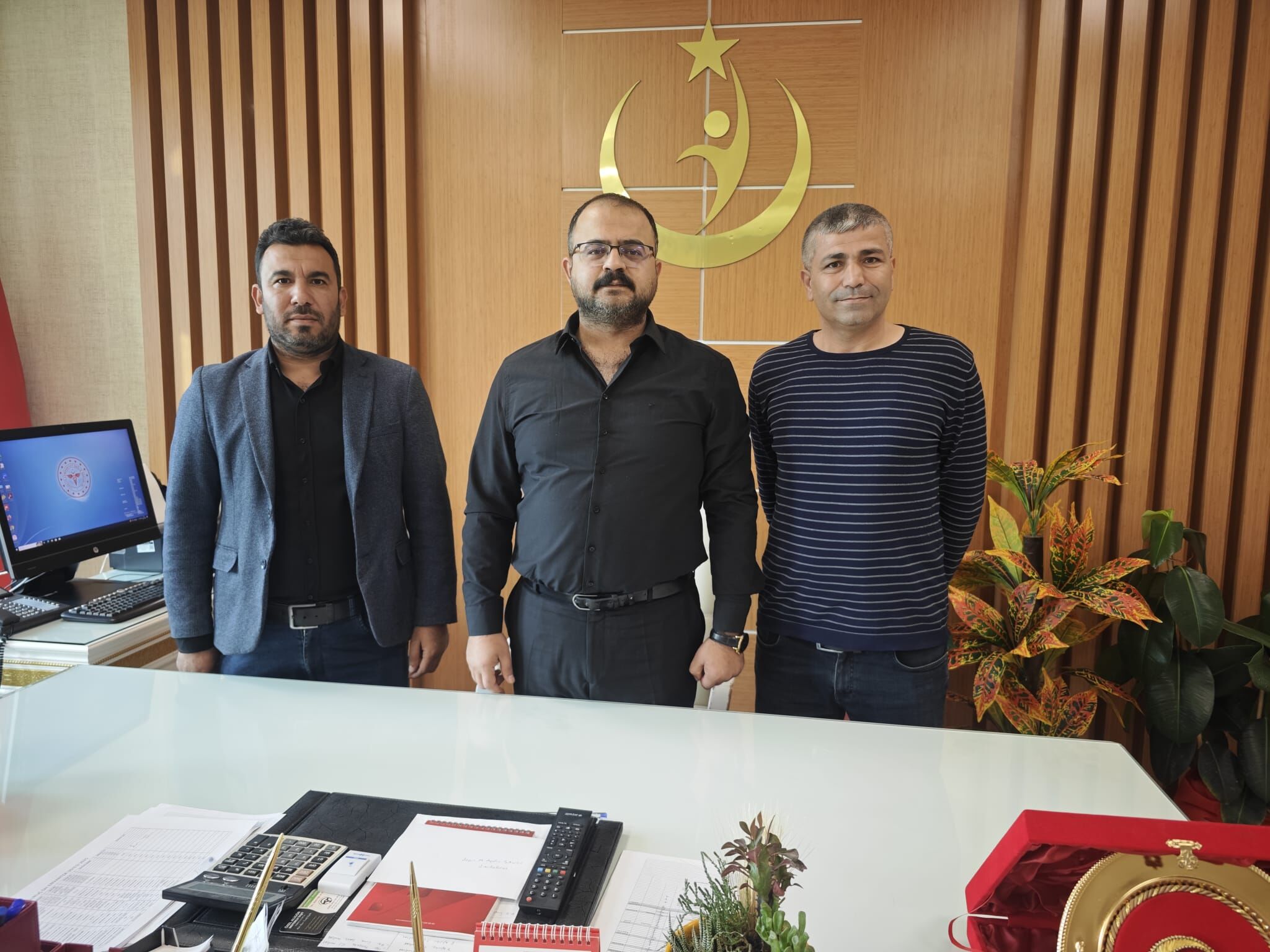 Suruç Temsilcilerinden Başhekim Ziyareti