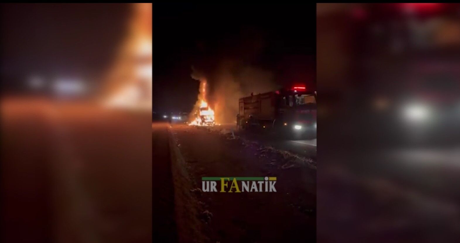 Tır Yangın 1