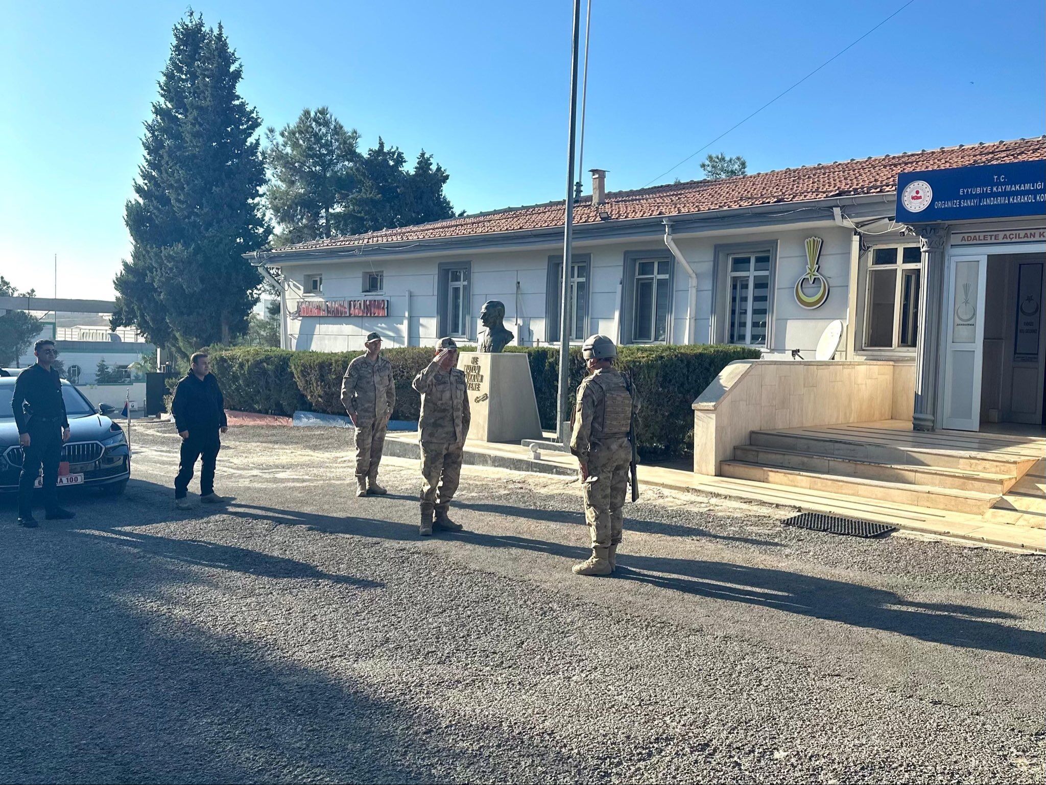Tuğgeneral Ali Naci Aldemir, Organize Jandarma Karakolunda Faaliyetleri İnceledi (2)