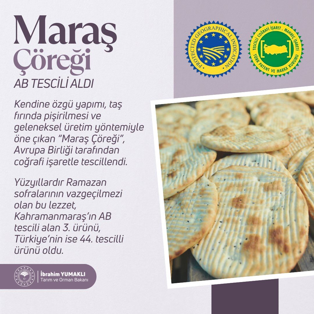 Maraş Çöreği̇ Ab Tesci̇li̇ Aldi