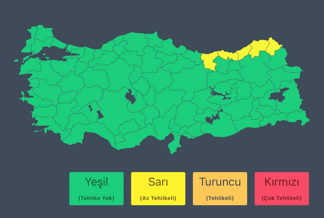 Meteoroloji’den Sert Uyarı Yağmur, Sağanak Ve Kar Geliyor