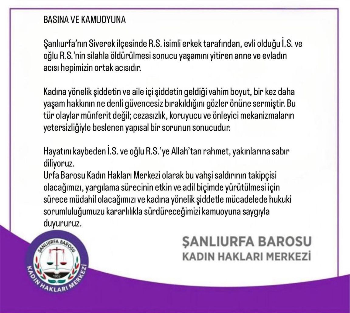 Şanlıurfa Barosu Kadın Hakları Merkezi-2