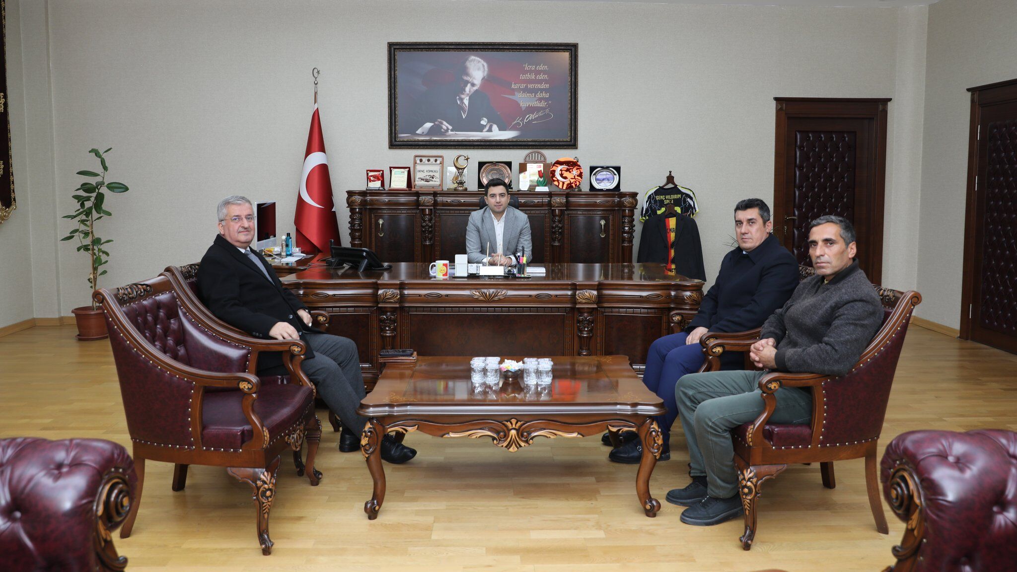 Şanlıurfa’nın Yeni İl Müdürü İsa Gülgür, Bingöl’de Son Ziyaretlerini Yaptı (3)