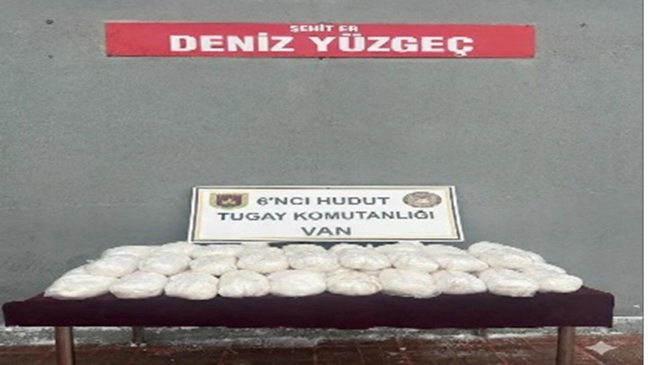 Van Hudutlarında 50 Kilo Uyuşturucu Ele Geçirildi