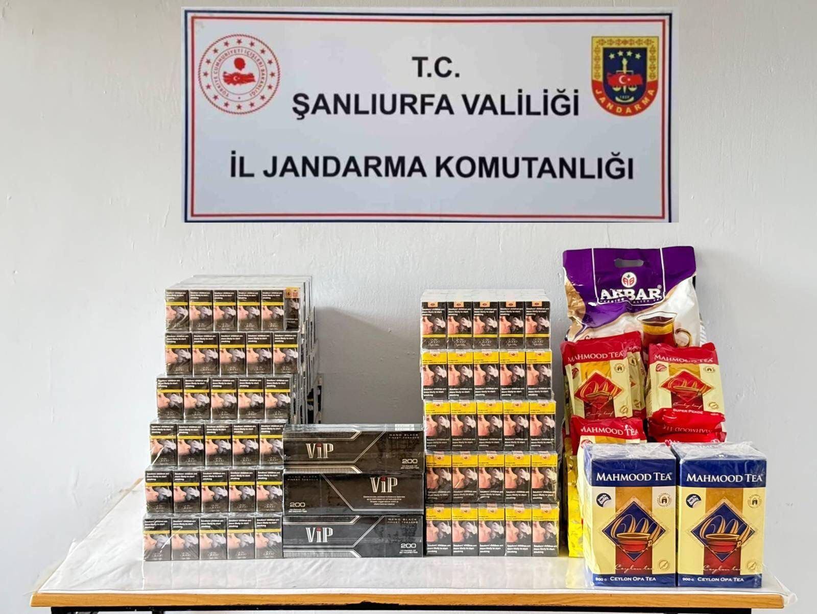 Viranşehir’de Kaçak Tütün Ve Alkol Operasyonu Binlerce Paket Ele Geçirildi Görsl 1