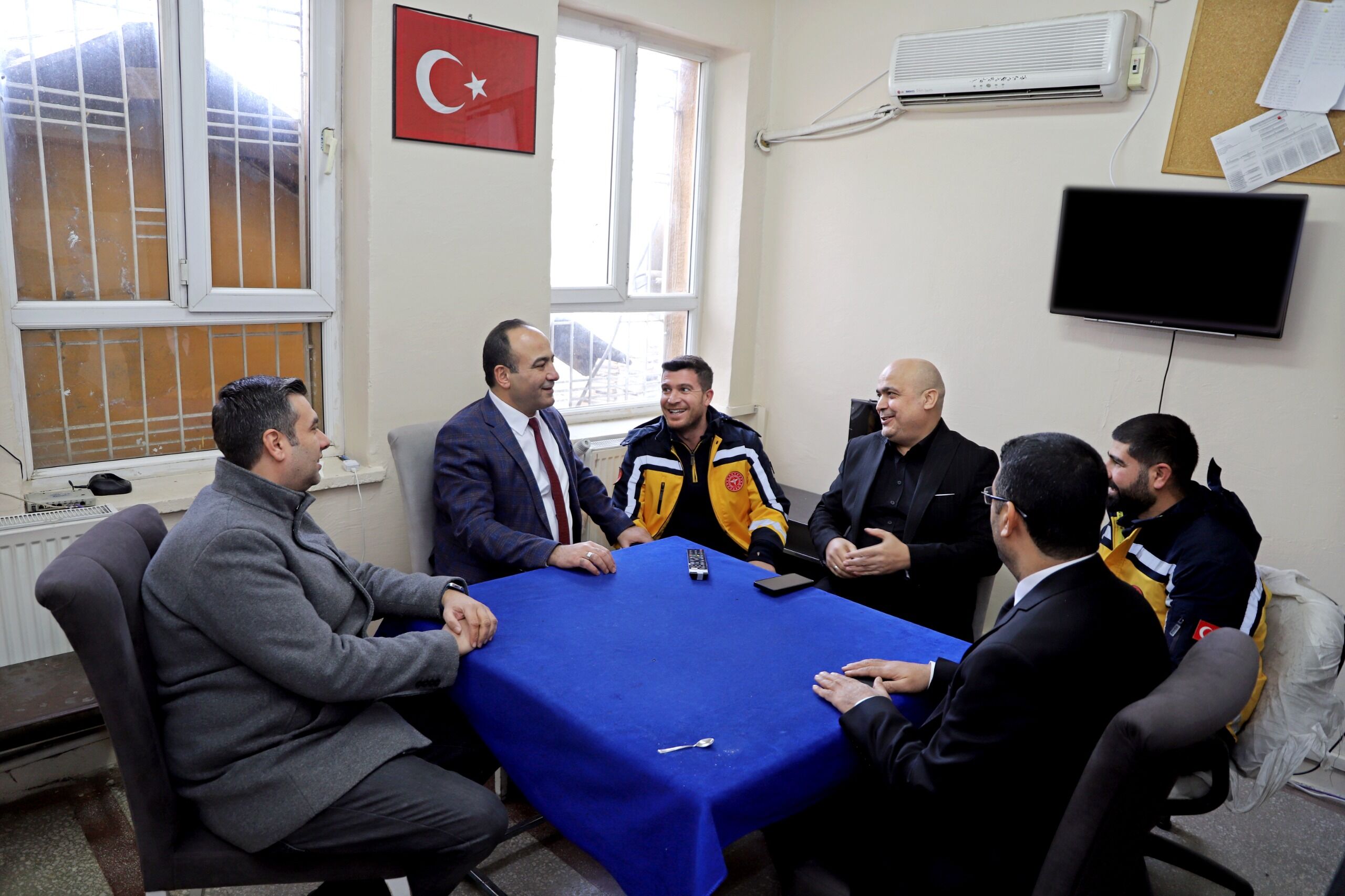 Siverek’te Sağlık Hizmetleri Masaya Yatırıldı Dr. Erhan Berk Doktorlarla Bir Araya Geldi-1