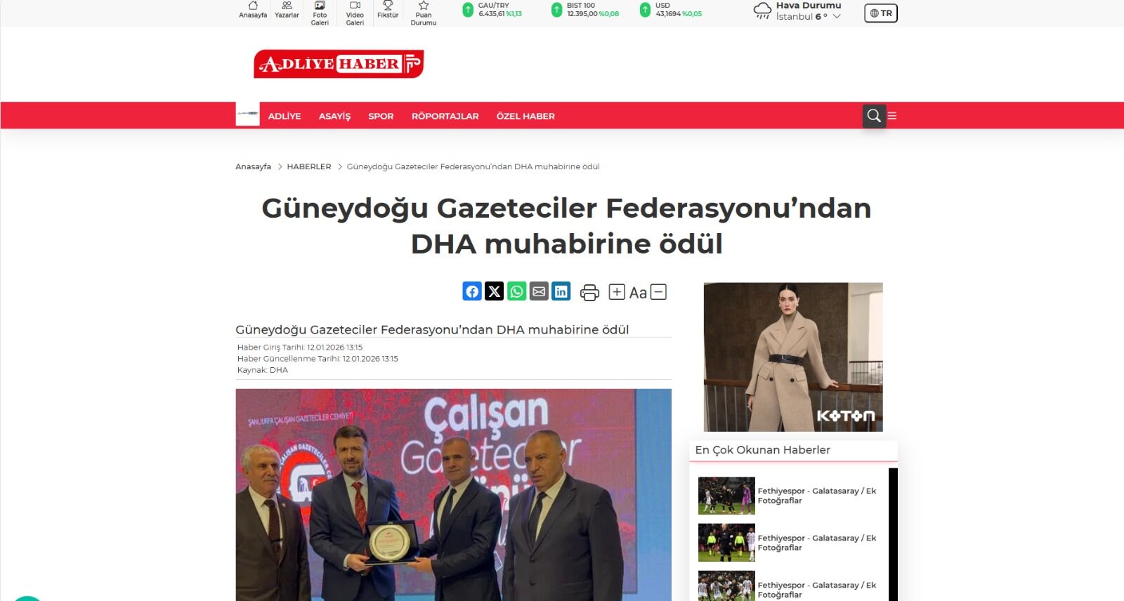 A D L İ Y E H A B E R