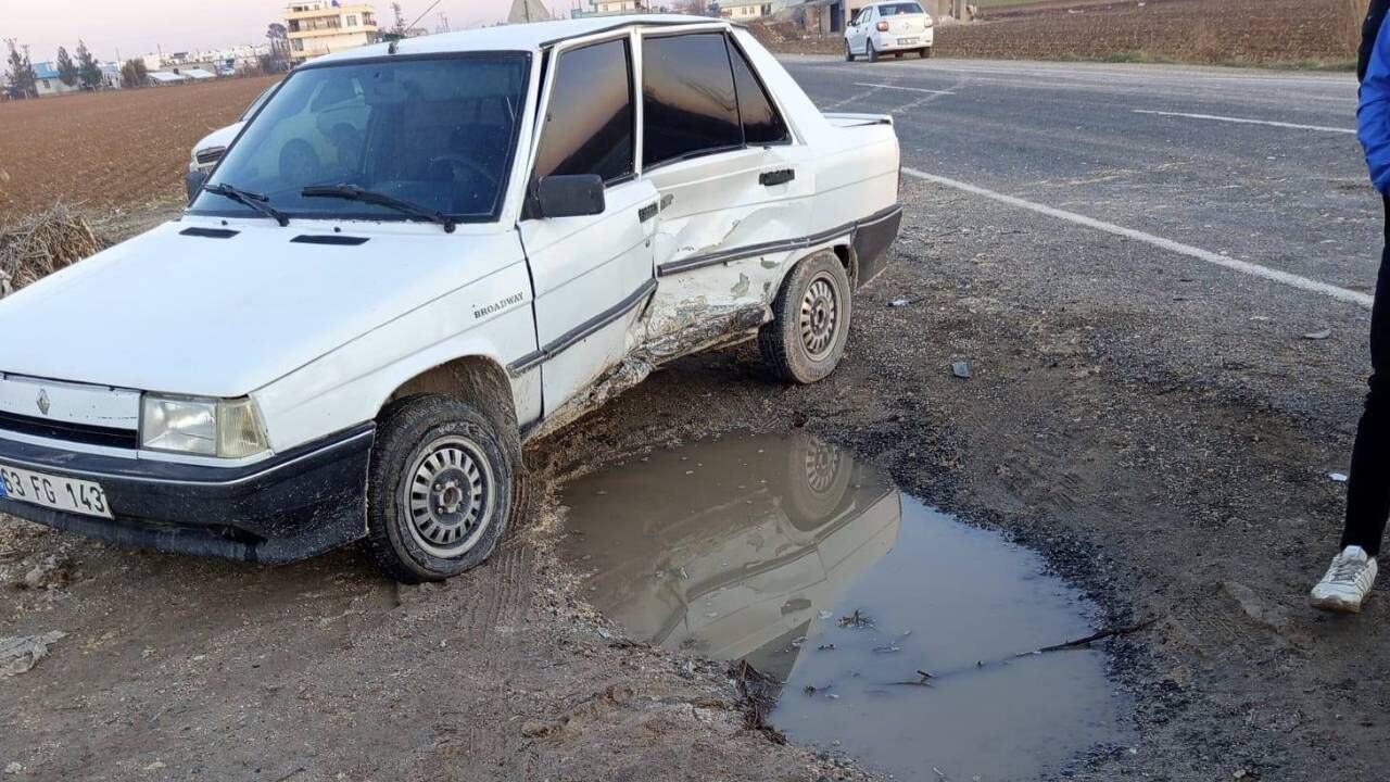 Akçakale’de Trafik Kazası 3 Yaralı (3)