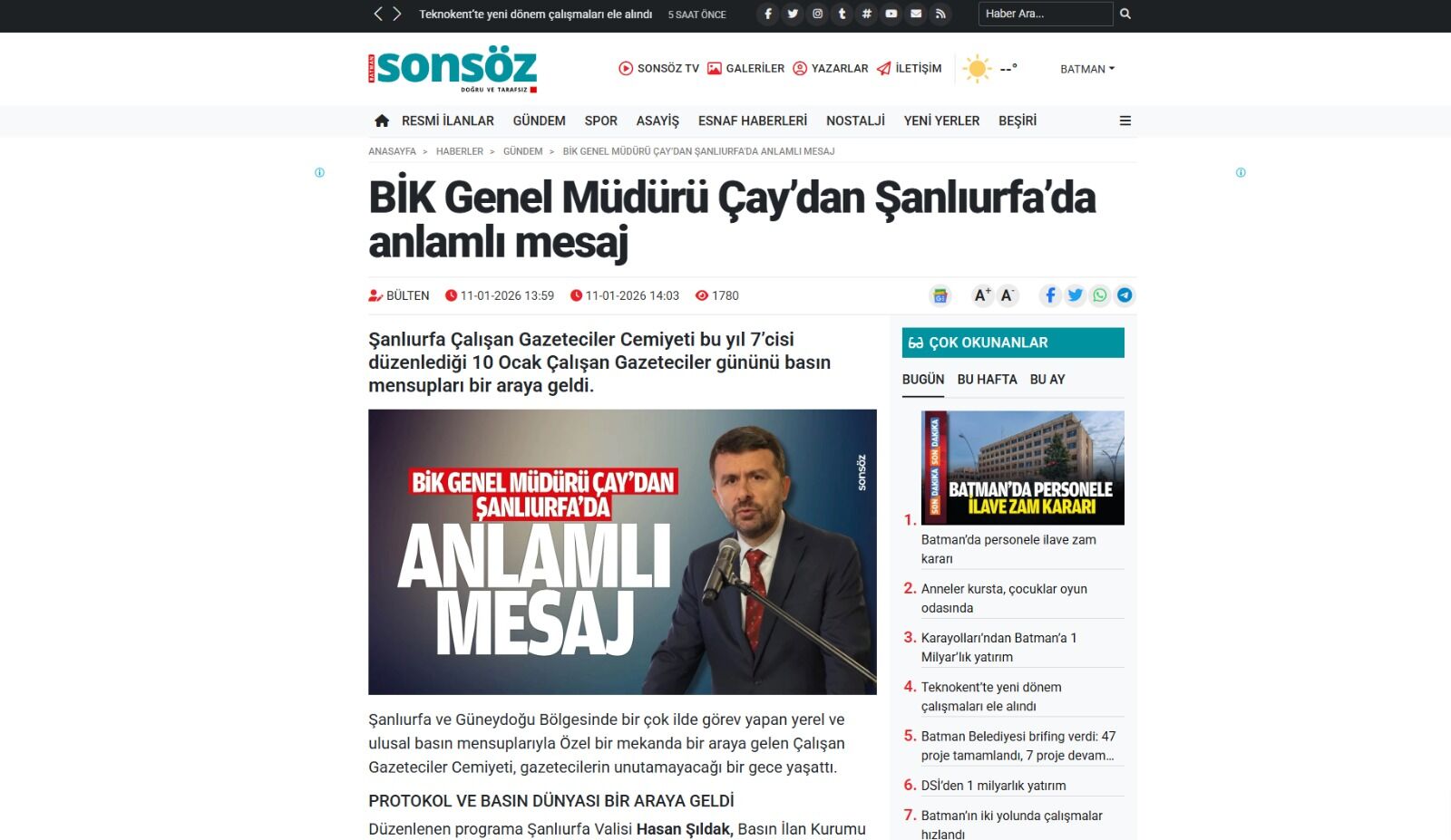 B A T M A N S O N S O Z