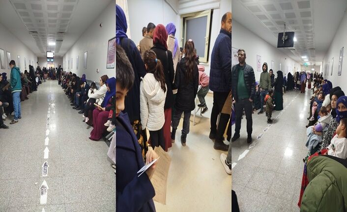 Doktor Eksikliği Nedeniyle Viranşehir Devlet Hastanesi Doldu Taştı