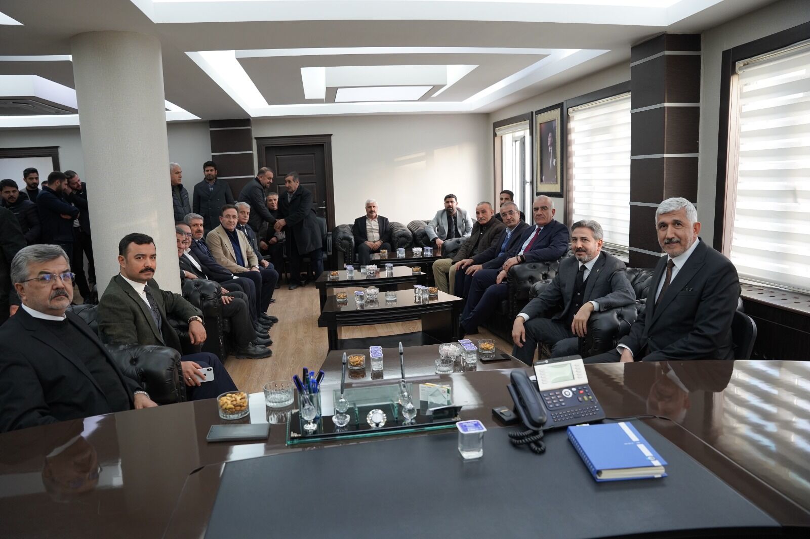 Kahta Belediyesi’nde Önemli Ziyaret (2)