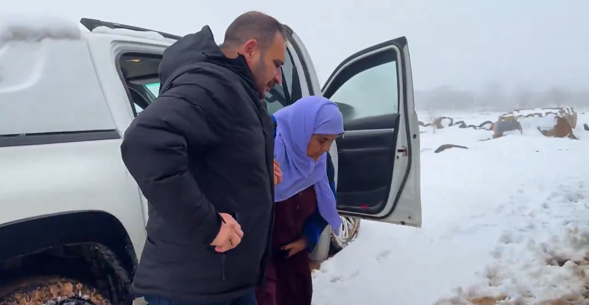 Karın En Zor Anlarında Viranşehir’de Neler Yaşandı (1)