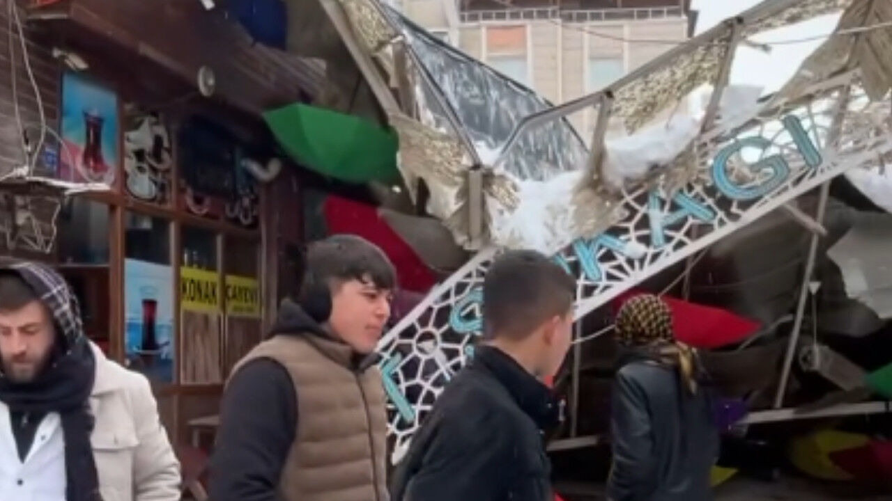 Şanlıurfa Suruç Sanat Sokağı Çöktü (3)