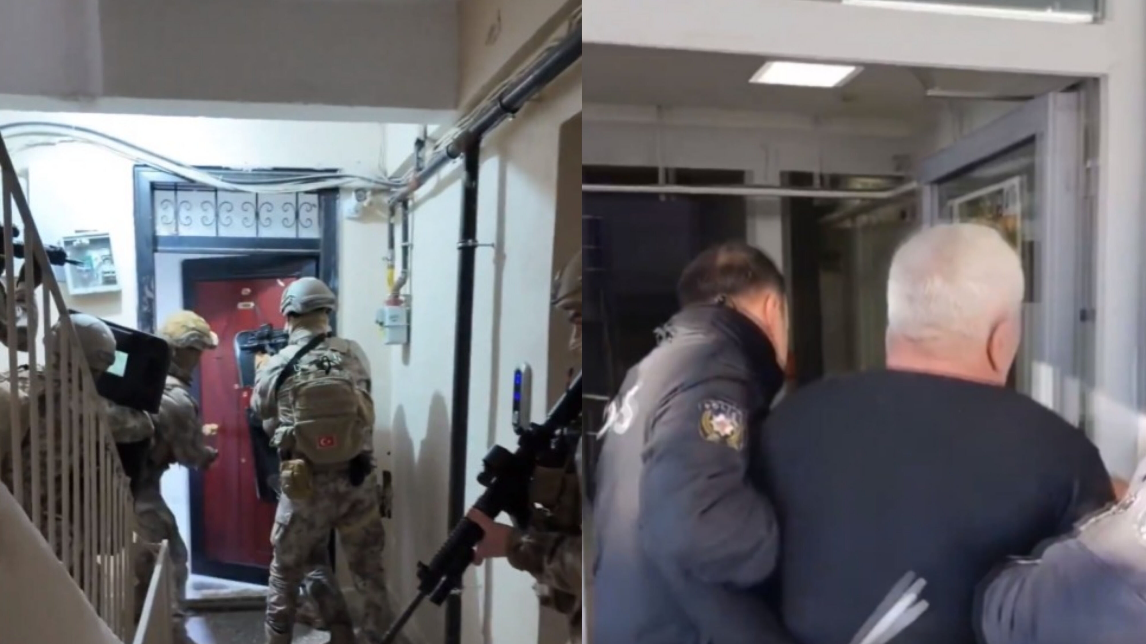 Şanlıurfa'da Balkonda Silahla Dehşet Saçan Şahsa Operasyon Anları-2