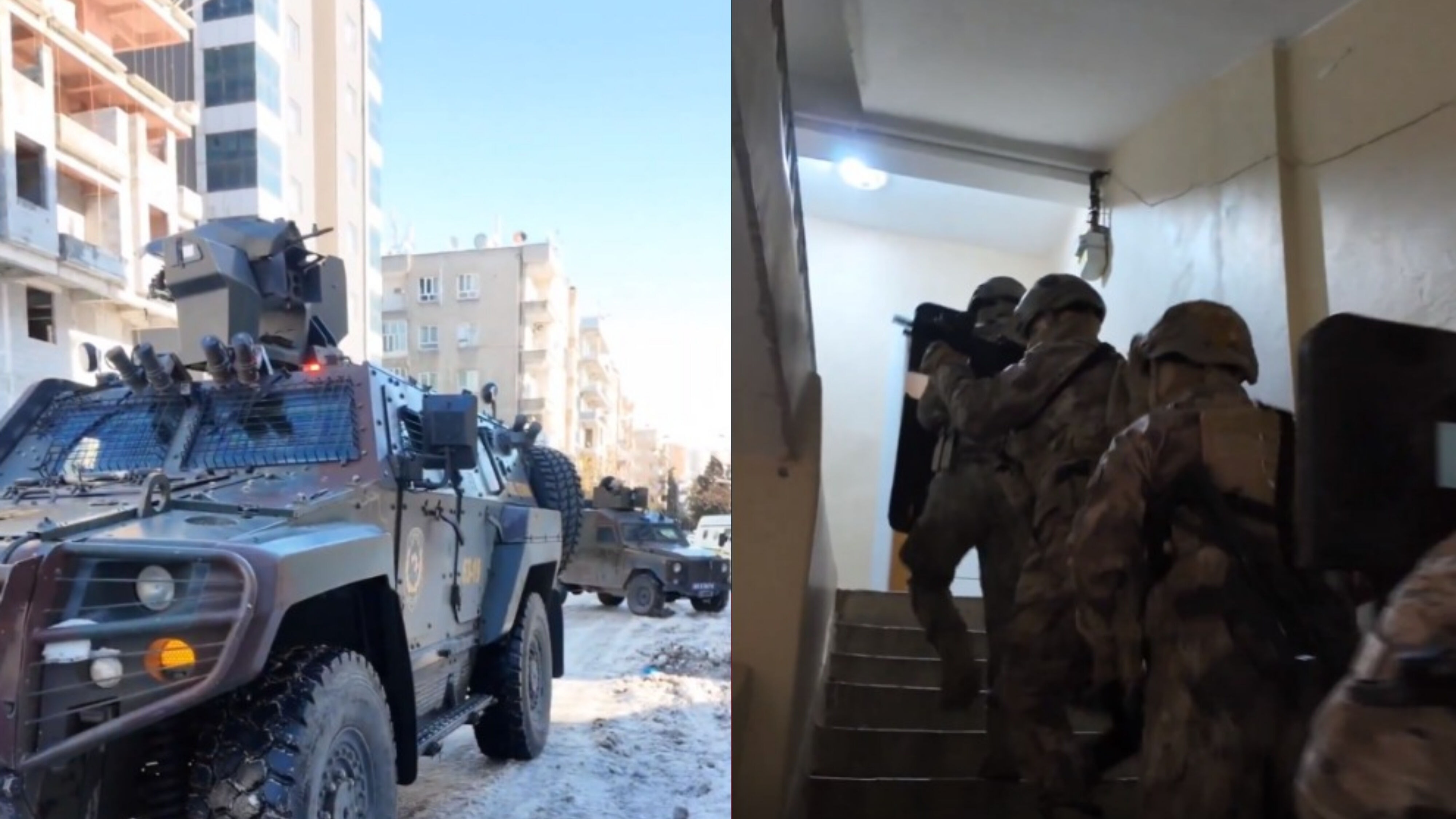 Şanlıurfa'da Balkonda Silahla Dehşet Saçan Şahsa Operasyon Anları-3