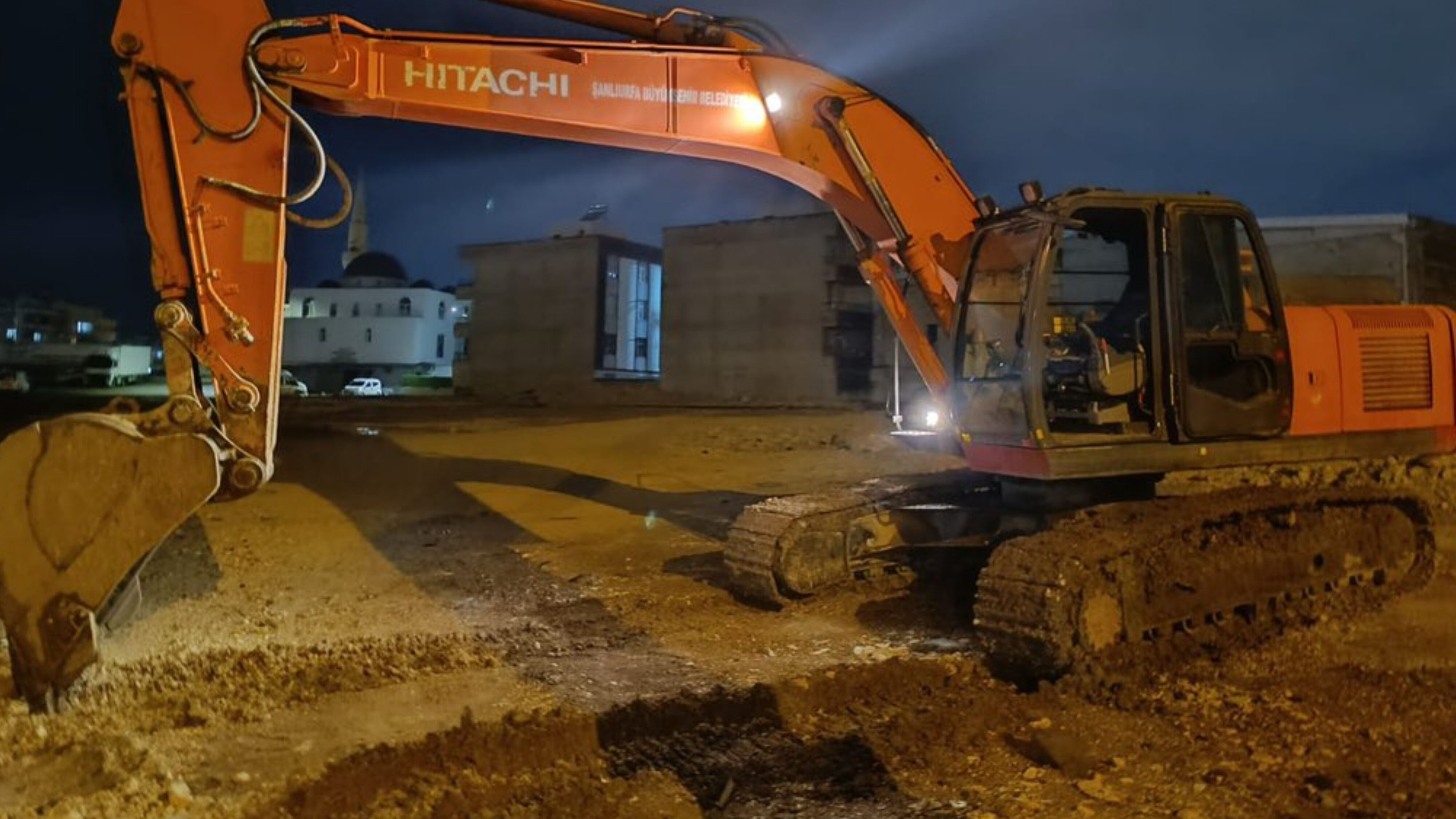 Şanlıurfa’da Yağışa Karşı Teyakkuz Haline Geçildi (1)