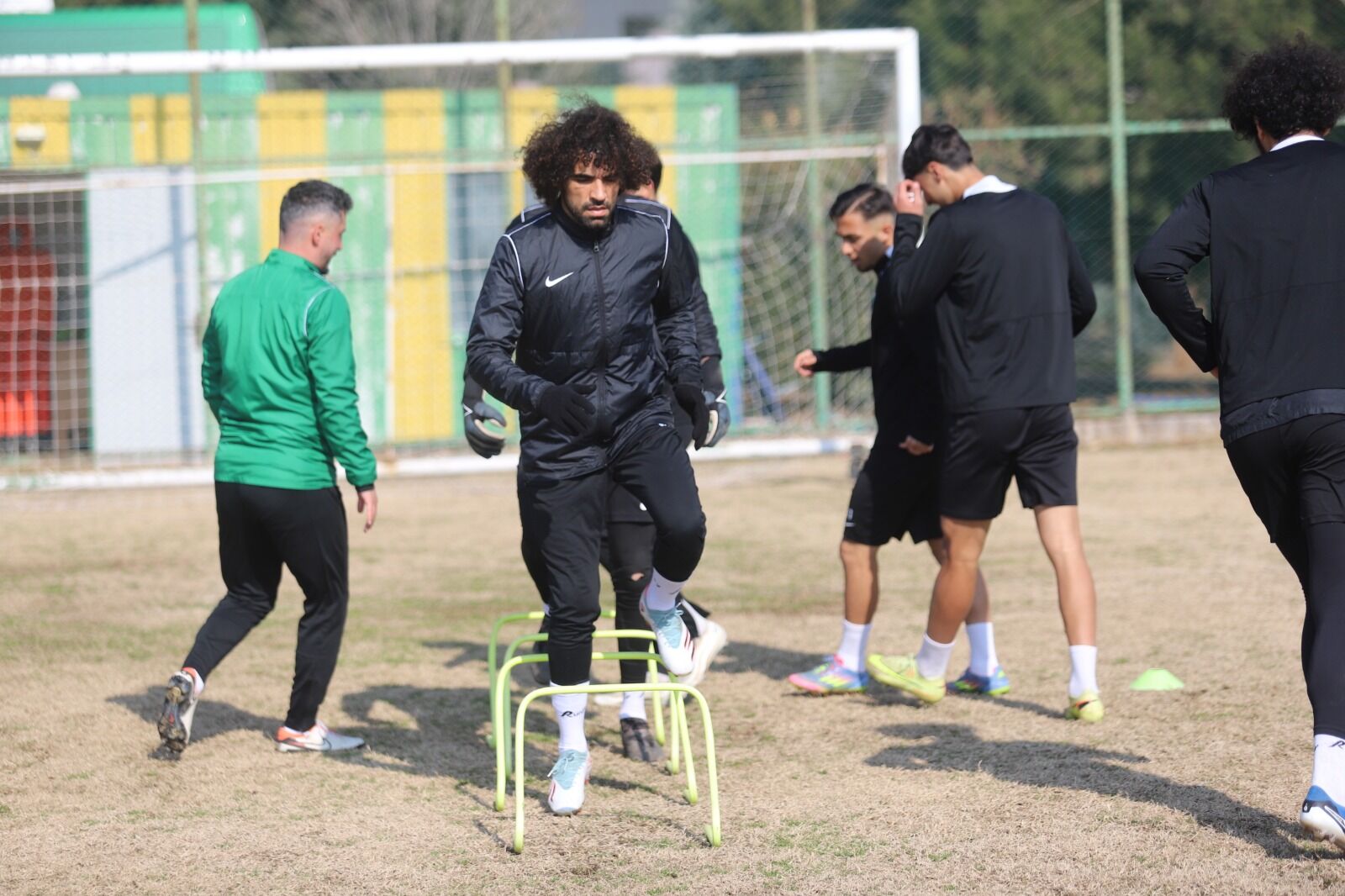 Şanlıurfaspor’un Yeni Transferi Sadık Çiftpınar Antrenmanda (1)