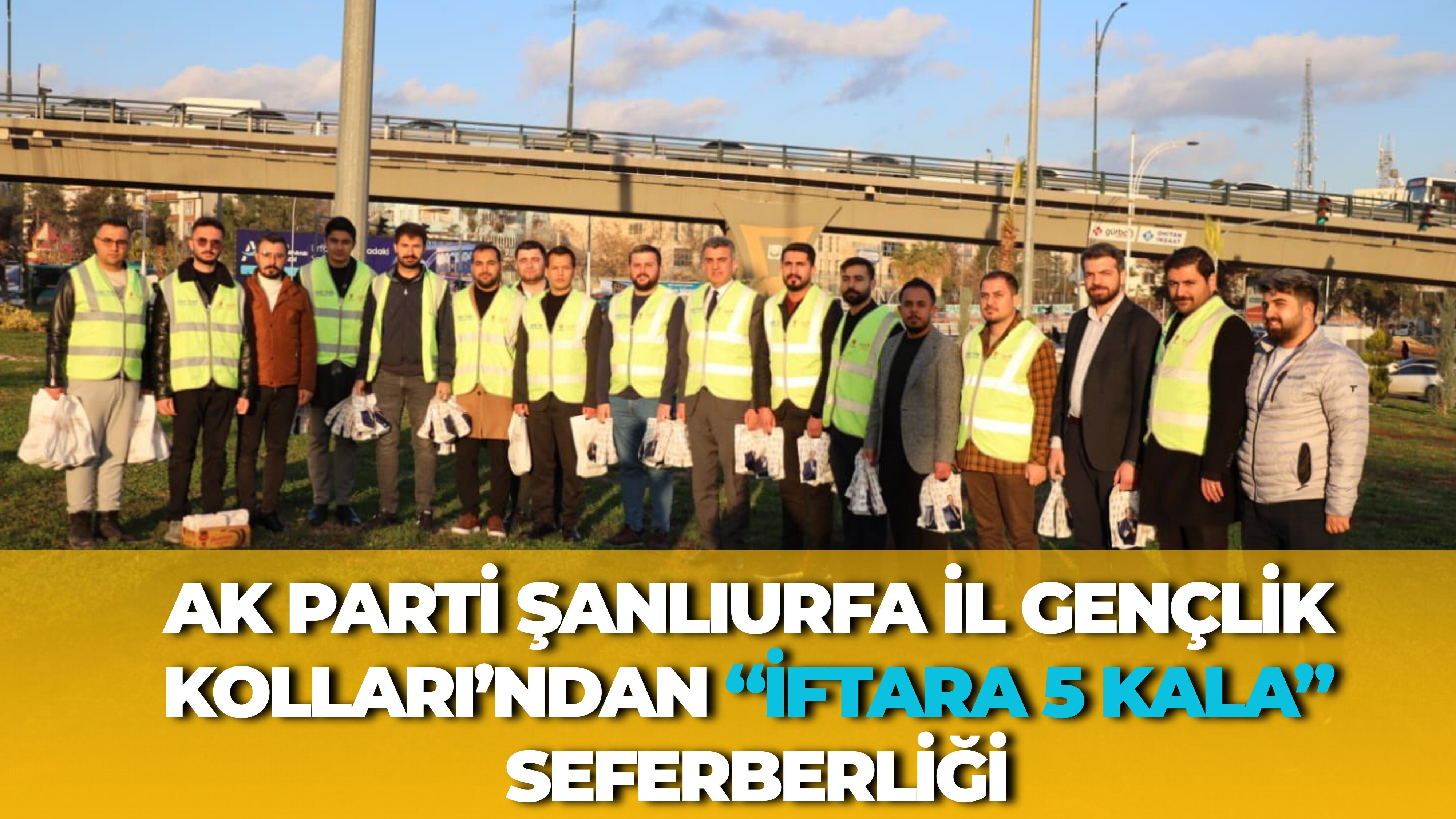 Ak Parti Şanlıurfa İl Gençlik Kolları’ndan “İftara 5 Kala” Seferberliği (1)