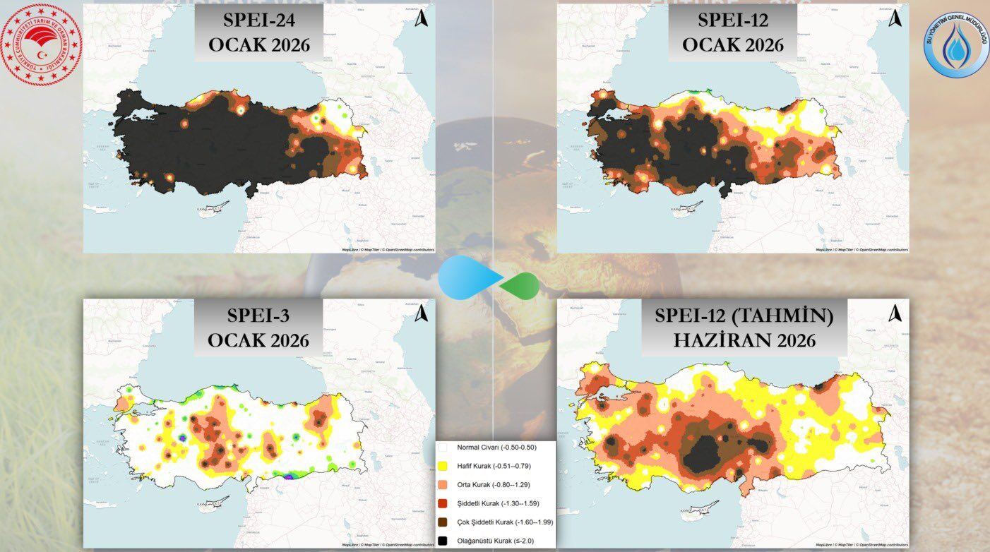 Türkiye Kuraklık Raporu: Yağışlar Su Sorununu Çözmedi