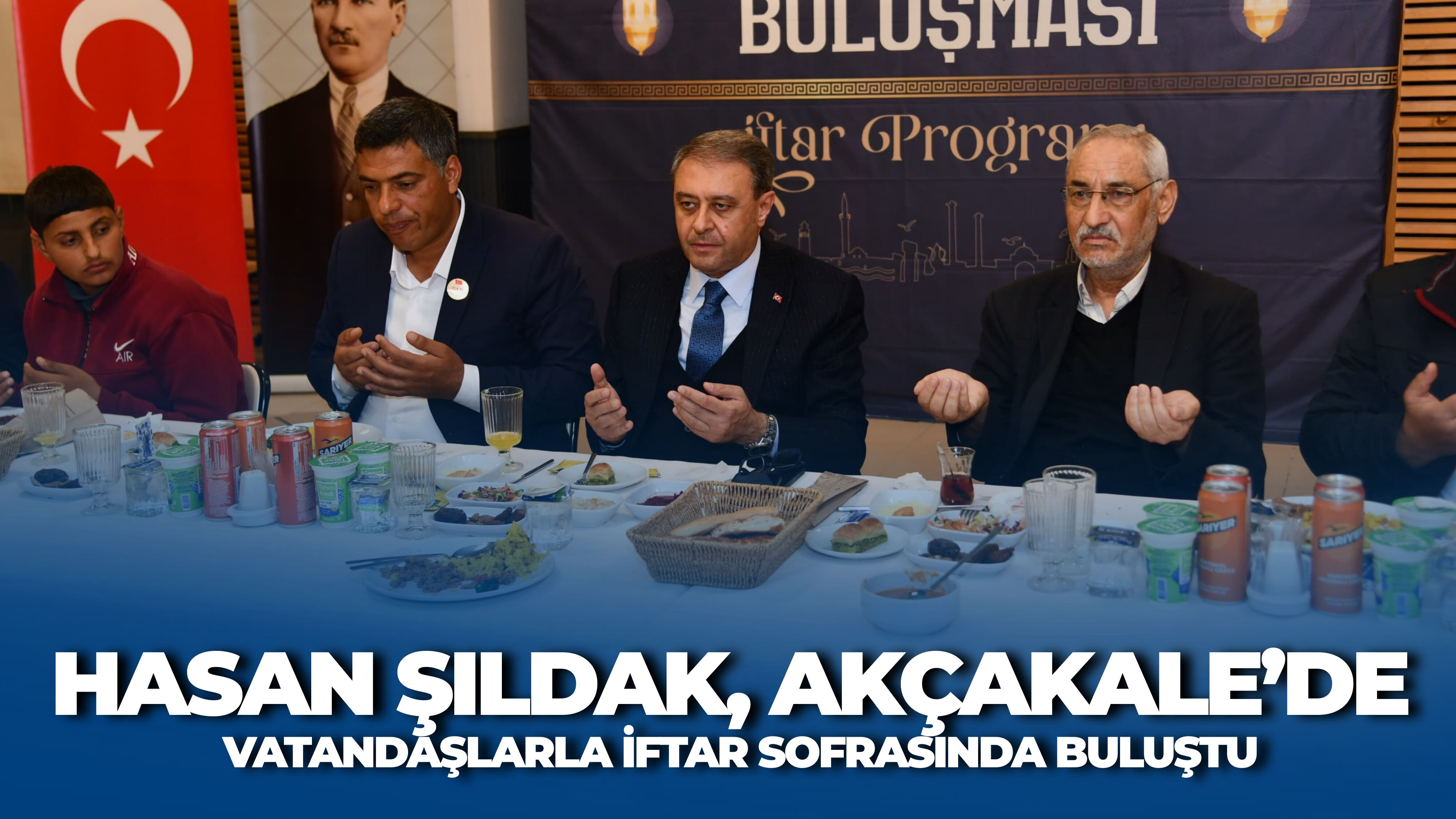 Şanlıurfa Valisi Hasan Şıldak, Akçakale’de Vatandaşlarla İftar Sofrasında Buluştu (1)