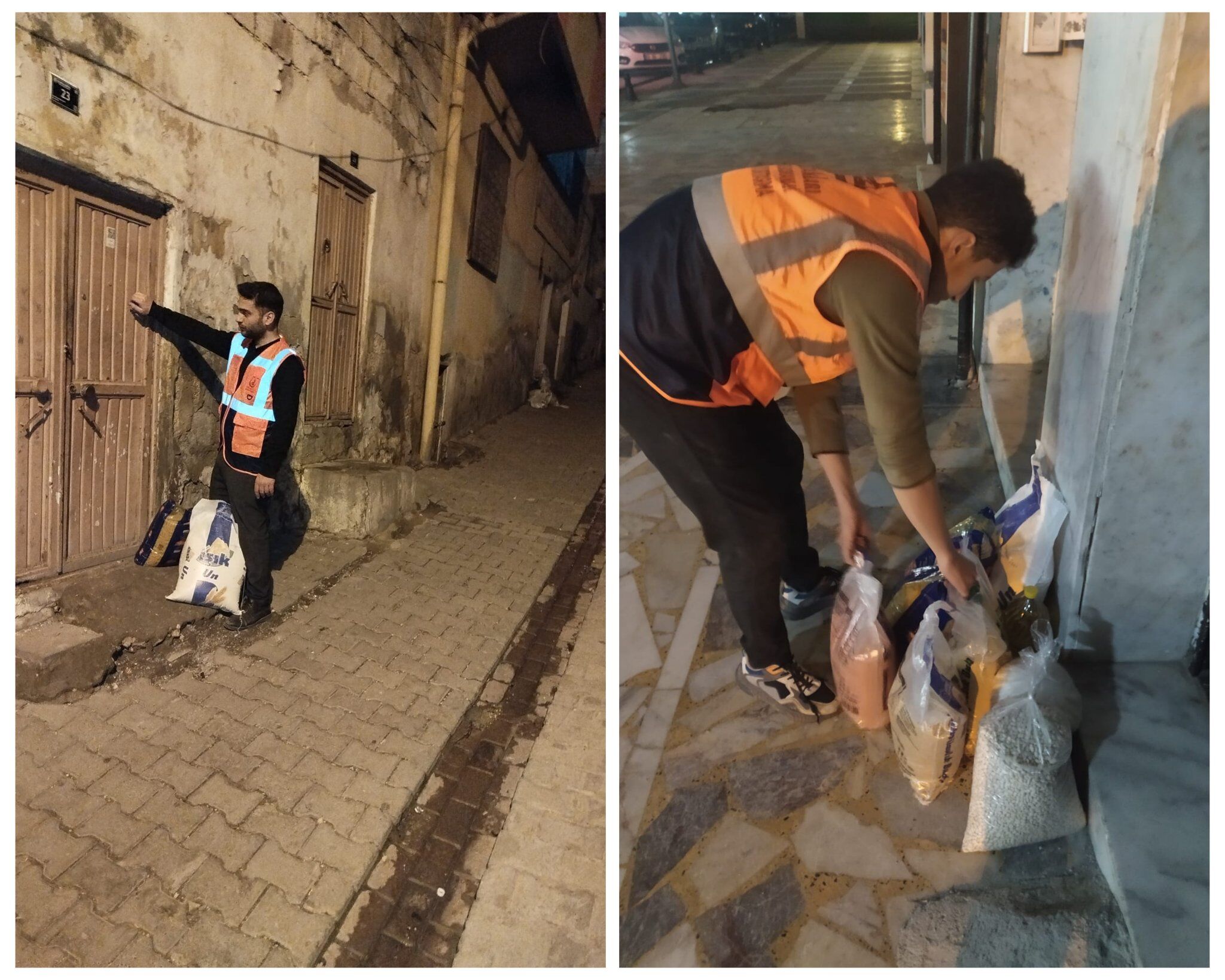 Şanlıurfa’da Ramazan Bereketi Kapı Kapı Dağıtıldı 2