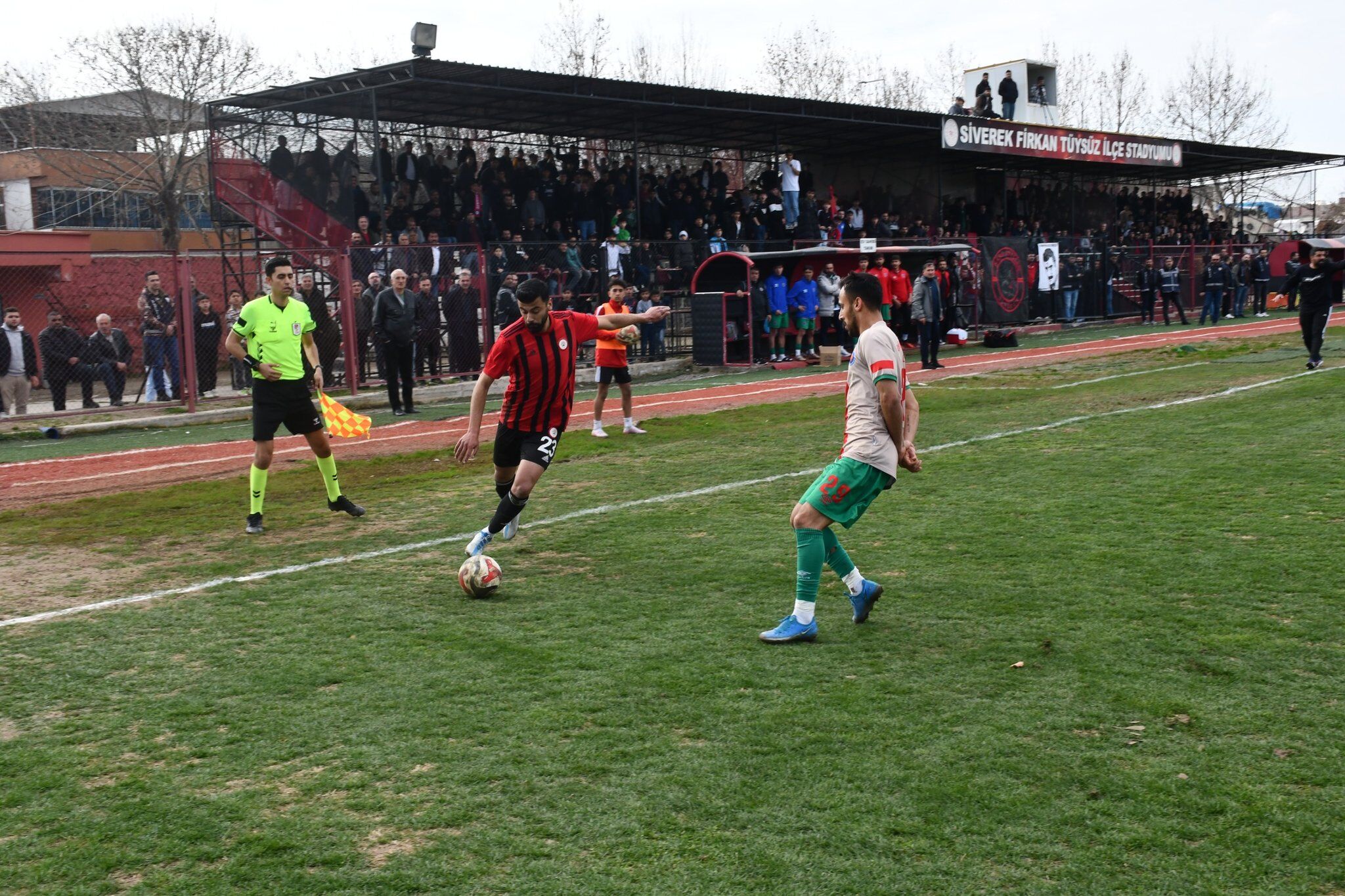 Siverek Belediyespor Diyarbakır Büyükşehir Belediyespor Maçı Bitti (3)