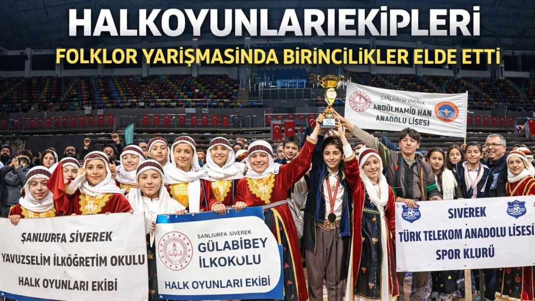 Siverekli Öğrencilerin Halayı Büyük İlgi Topladı
