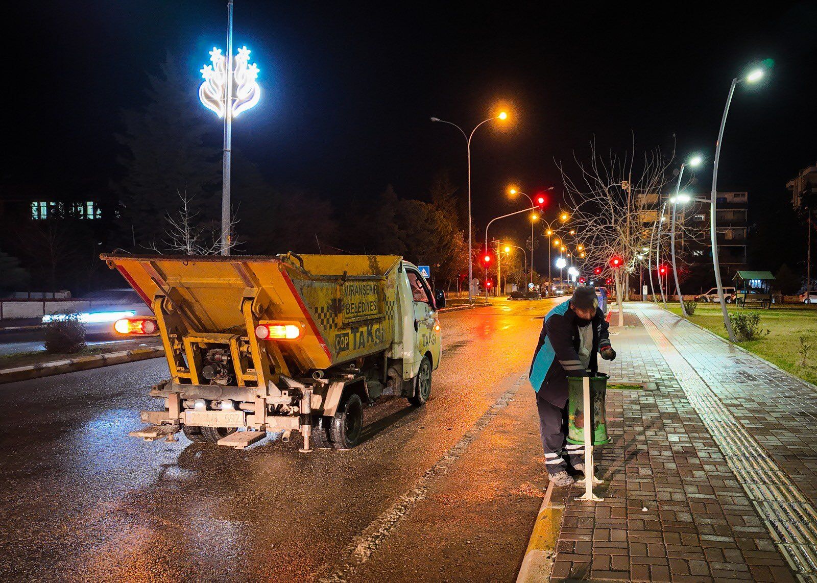 Viranşehir’de Ramazan Mesaisi Ekipler Sahura Kadar Görev Başında