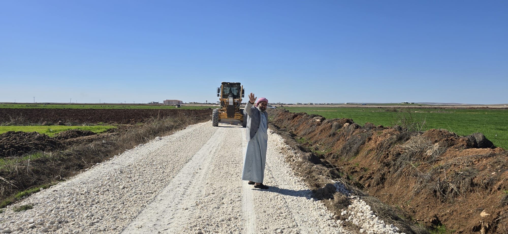 Akçakale Belediyesi Yol Çalışmalarına Hız Verdi-1