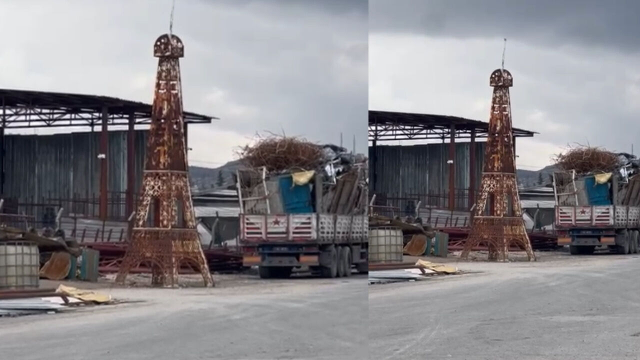Görenler Gözlerine İnanamadı Eyfel Kulesi Şanlıurfa’da (4)