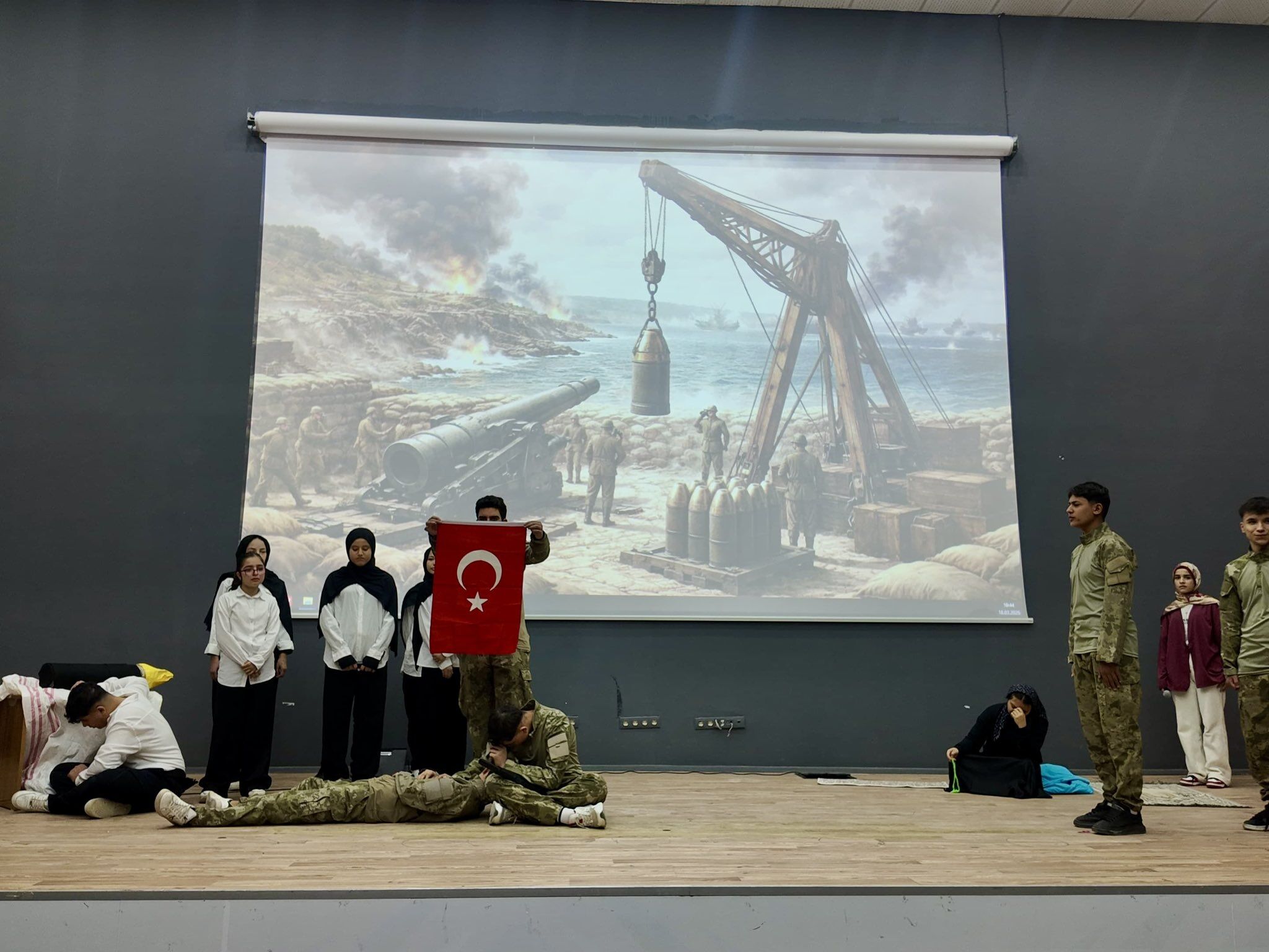 Akçakale'de Çanakkale Zaferi'nin 111. Yıl Dönümü Töreni-1
