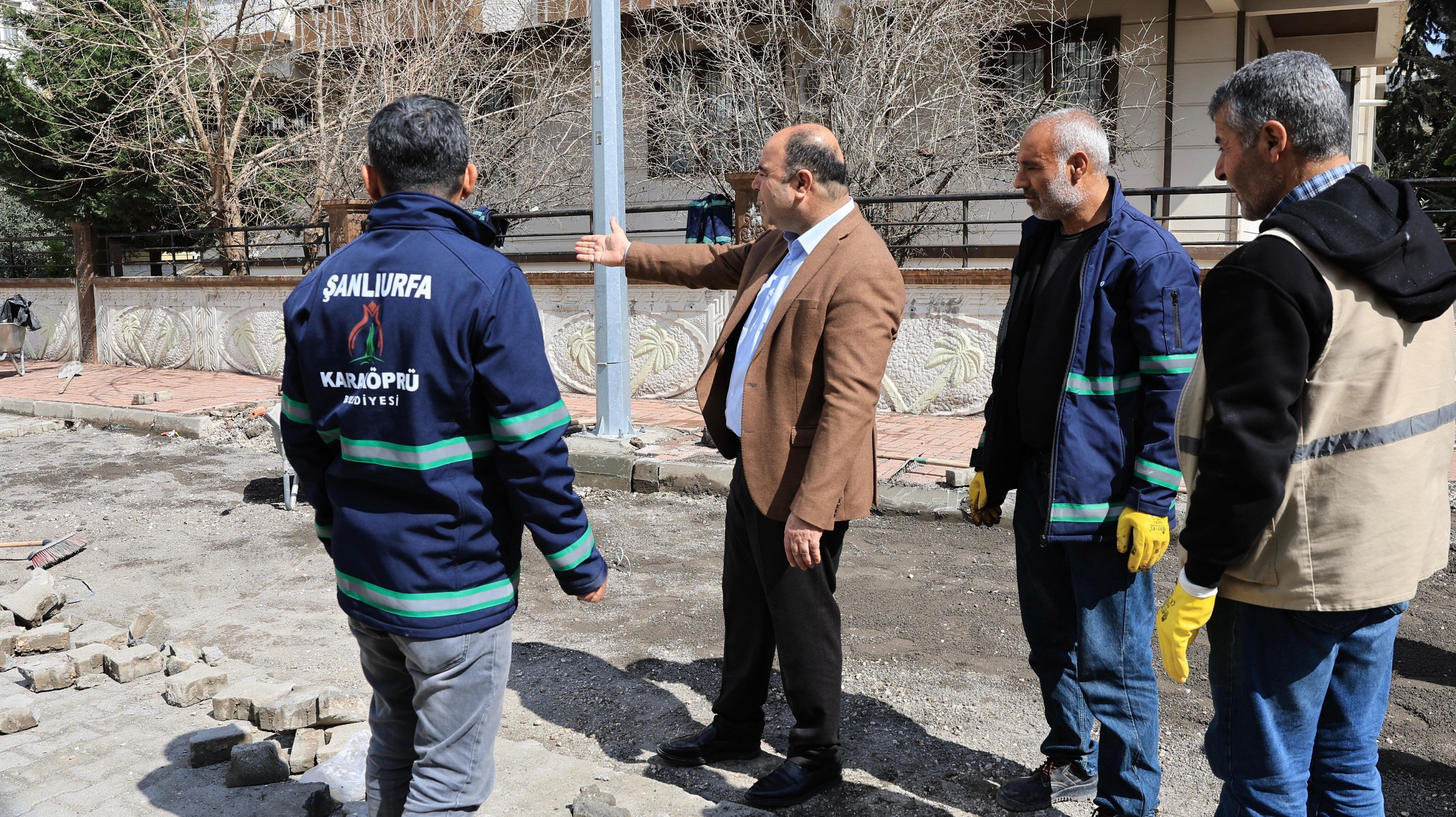 Karaköprü’de Yollar Yeni̇leni̇yor (7) Kopya