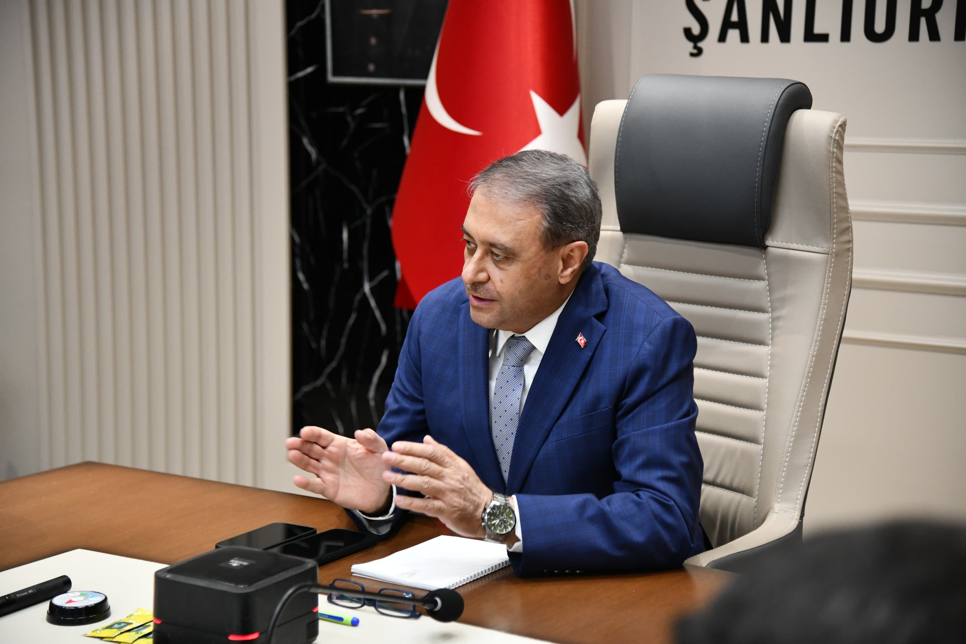 Şanlıurfa Şehir Hastanesi Vali Hasan Şıldak Başkanlığında Toplantı (3)