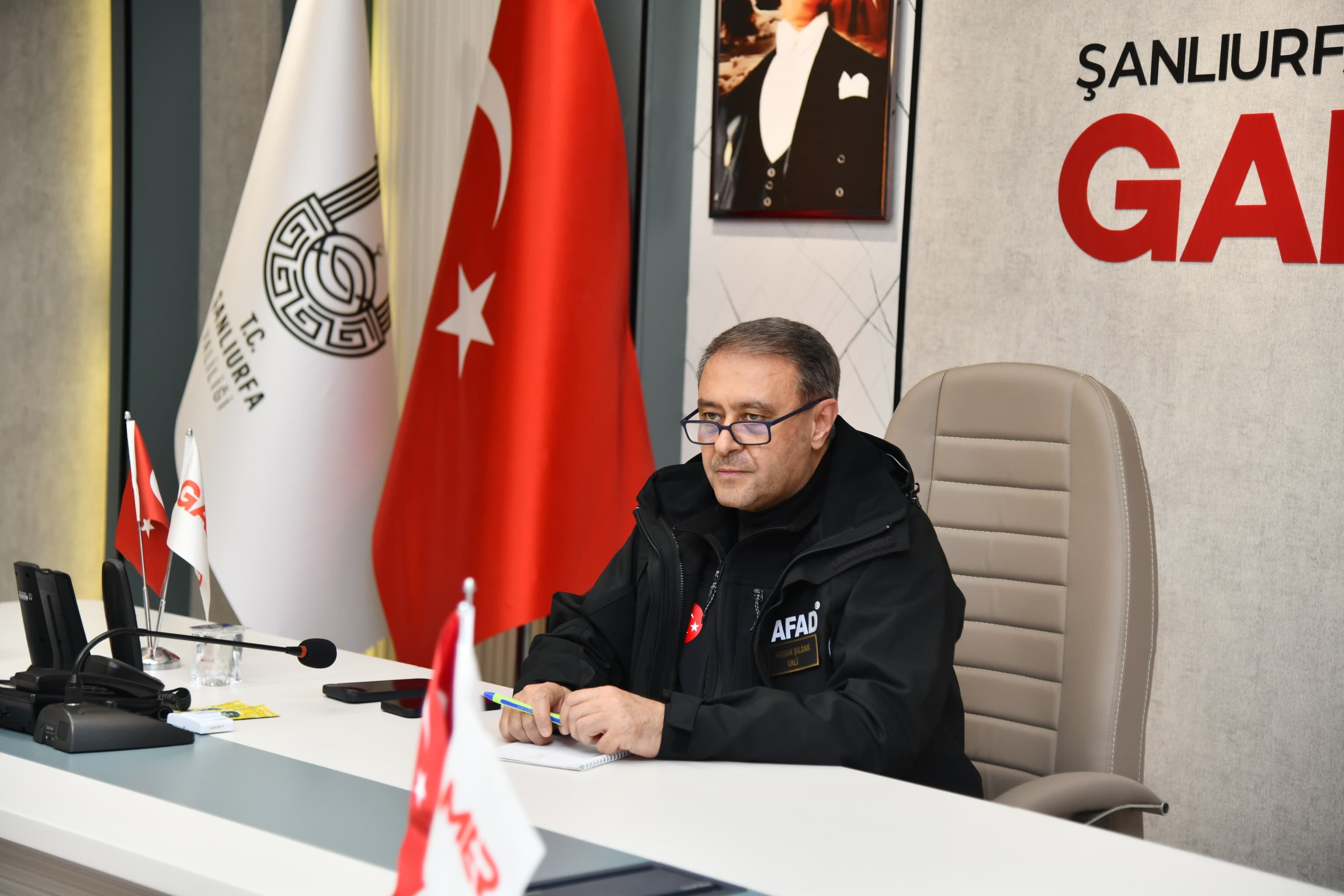 Şanlıurfa Valisi Hasan Şıldak’tan Kuvvetli Yağış Açıklaması (3)