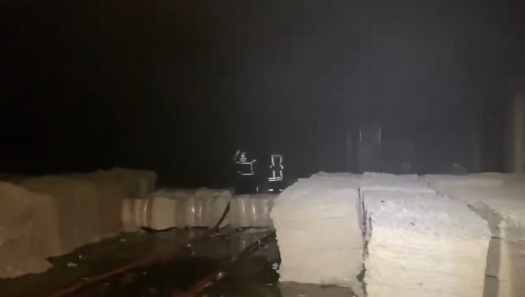 Şanlıurfa’da İkinci Osb Tekstil Fabrikasında Yangın-2