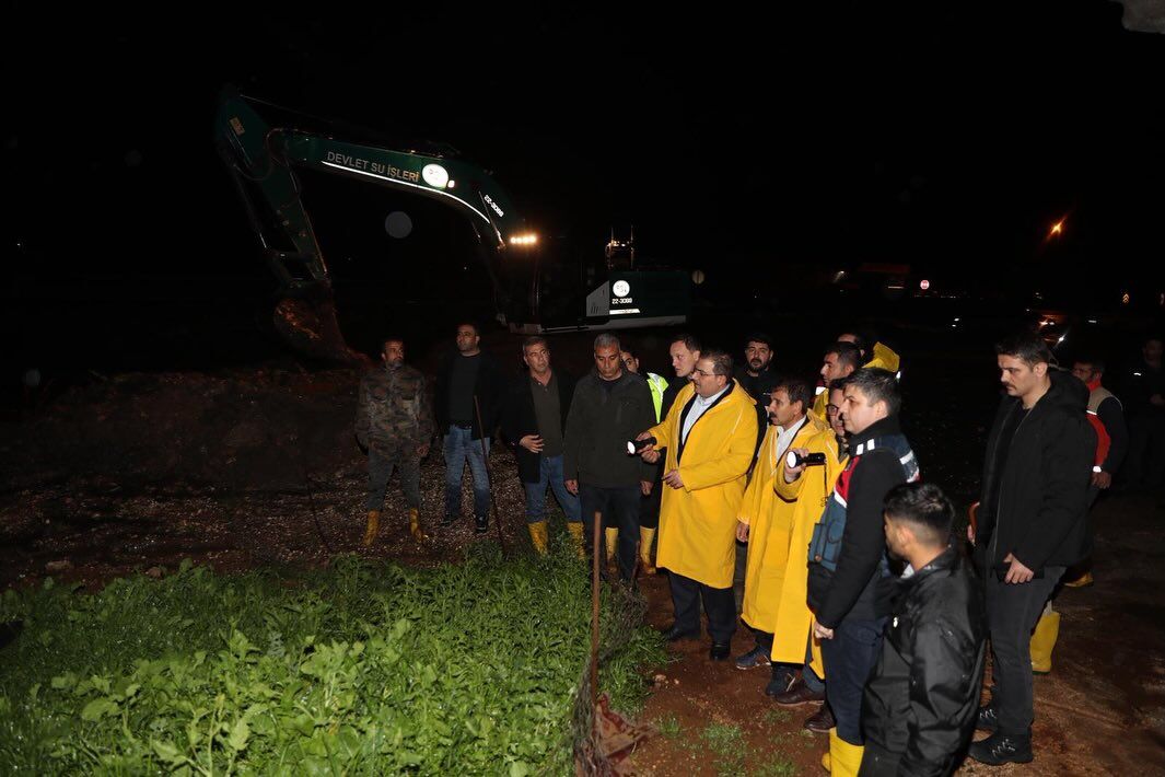 Şanlıurfa’da Selin Etkili Olduğu Bölgelerde İnceleme Yapıldı (4)