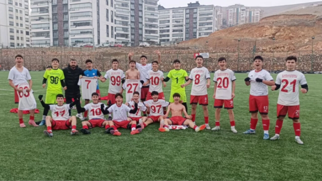 karaköprü belediyespor u15 takımı