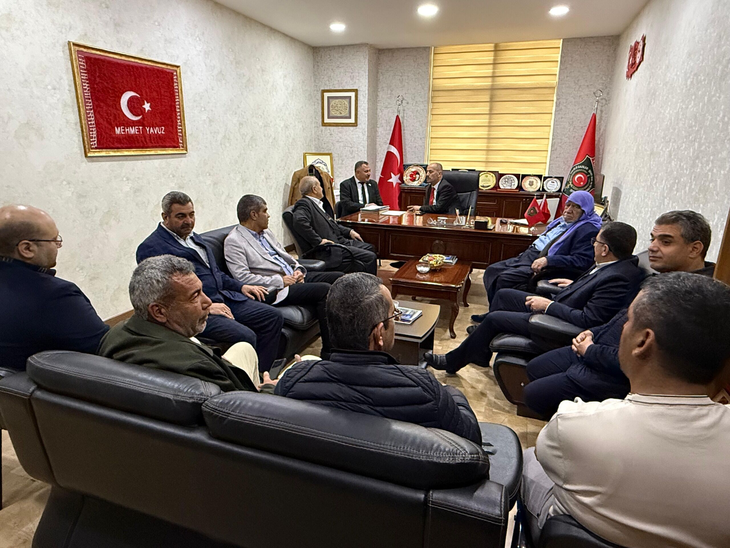 Şehi̇t Ai̇leleri̇ Ve Gazi̇lerle Bayram Sevi̇nci̇ Paylaşildi-1
