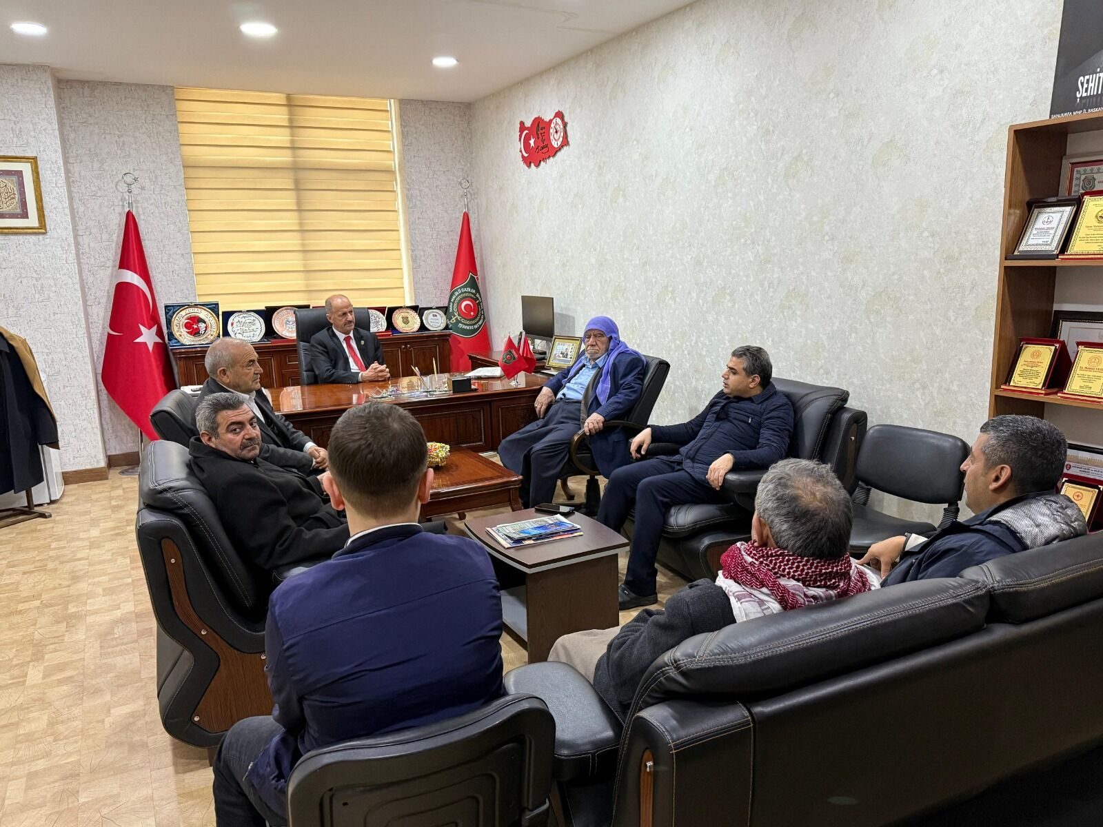 Şehi̇t Ai̇leleri̇ Ve Gazi̇lerle Bayram Sevi̇nci̇ Paylaşildi