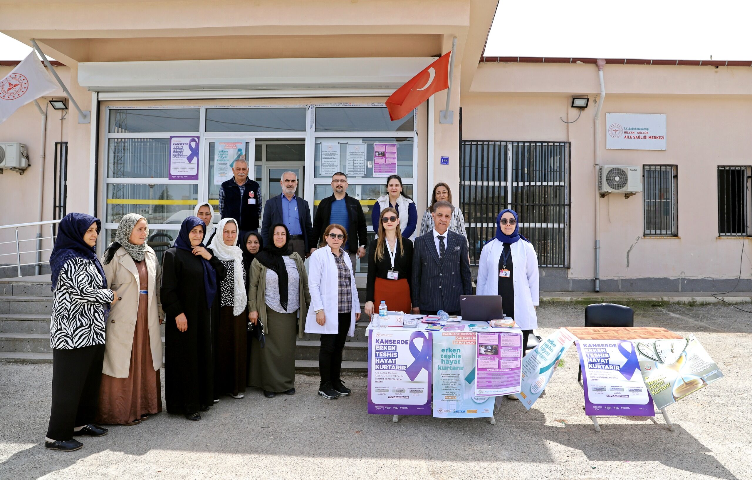 Hilvan’da Vatandaşlara Ücretsiz Kanser Taraması-3