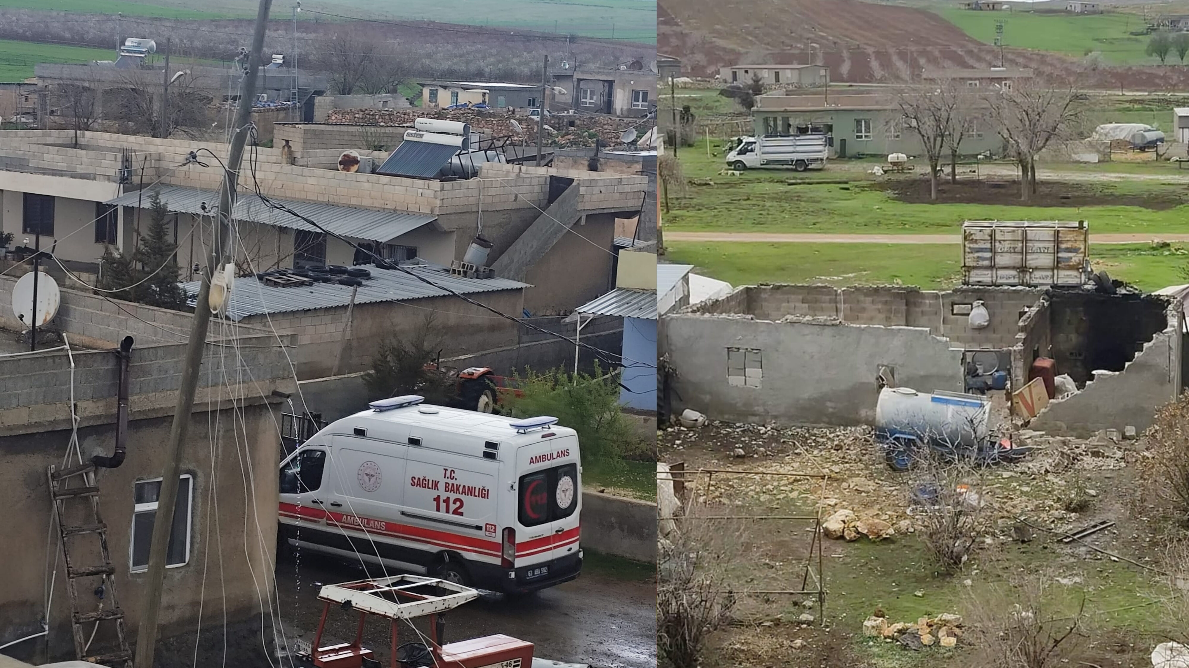 Şanlıurfa Hilvan’da Hortum Köyü Savaş Alanına Çevirdi-1