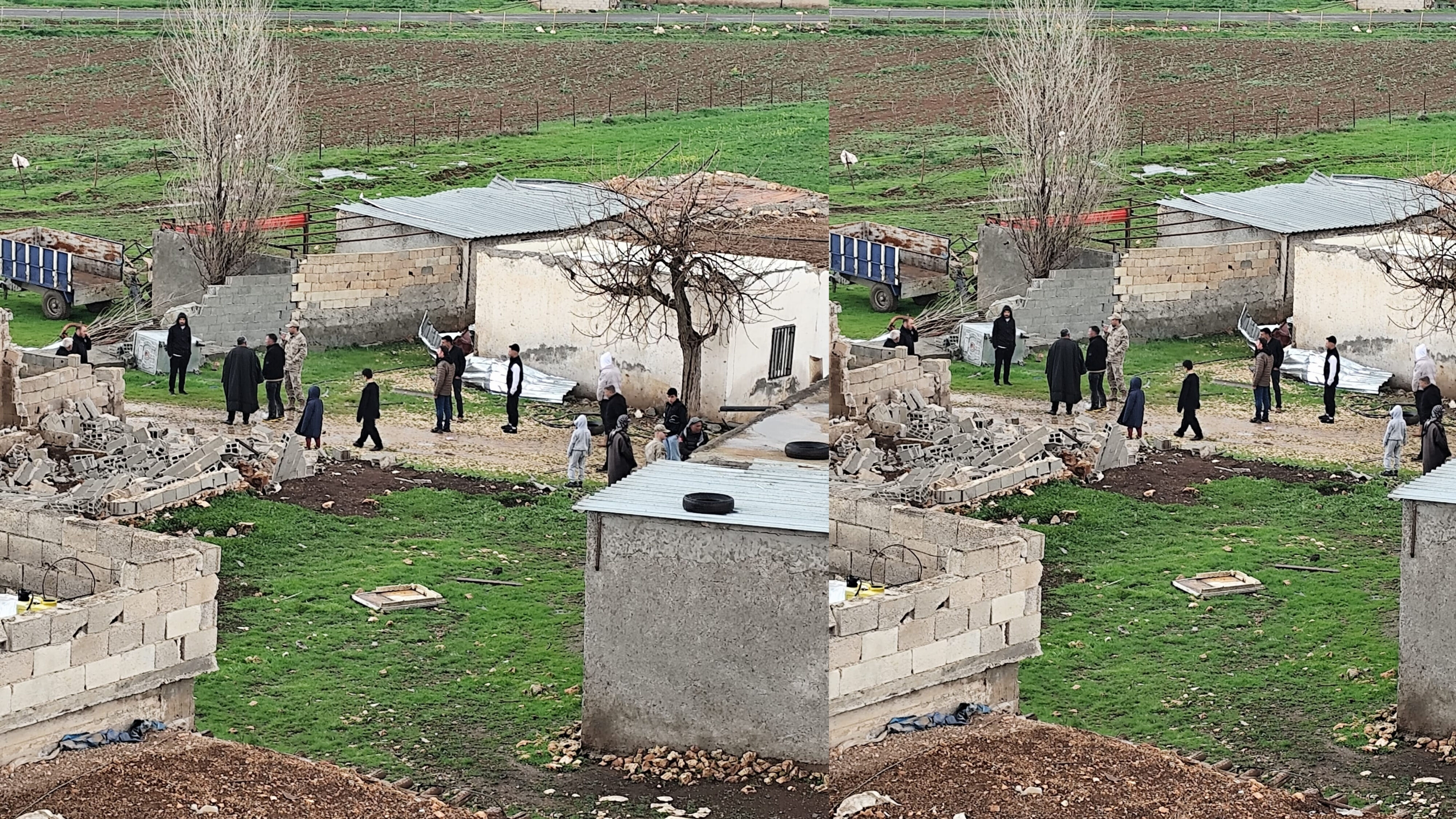 Şanlıurfa Hilvan’da Hortum Köyü Savaş Alanına Çevirdi-2