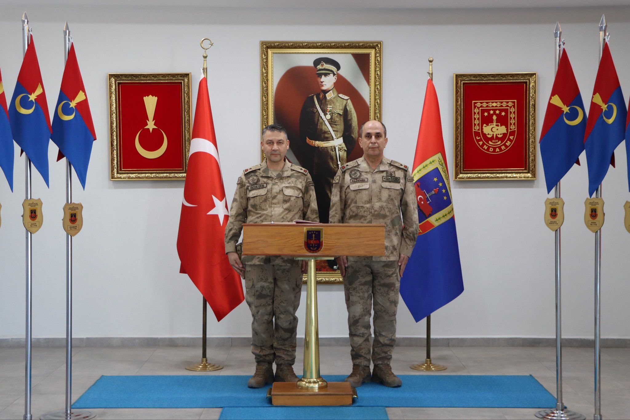 Jandarma Genel Komutanlığı Lojistik Başkanı İlhami Özdeyer Şanlıurfa'da (2)
